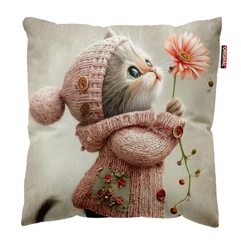 کوسن مدل پیشی  سایز 30*30 سانتی متر