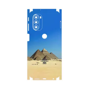 MAHOOT Pyramids of Egypt-FullSkin Cover Sticker for Motorola Moto G51 5G