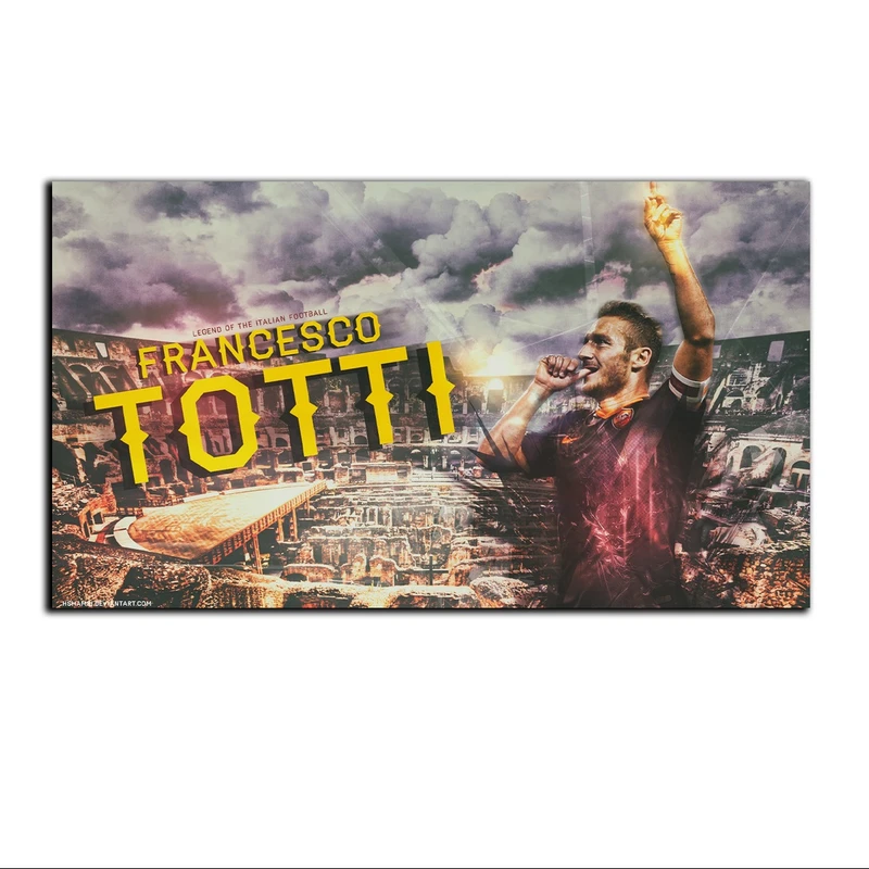 تابلو شاسی بکلیت طرح بازیکن فوتبال فرانچسکو توتی تیم رم مدل SH-S7132