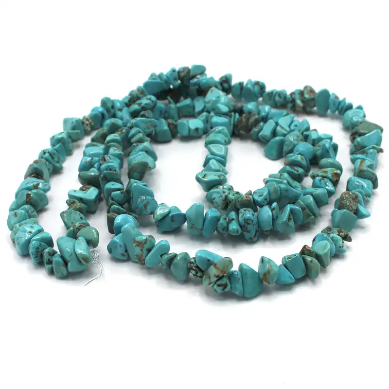 ریسه سنگ فیروزه مدل نامنظم