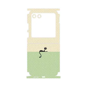 MAHOOT Minimal Internet Cat Icon-FullSkin Cover Sticker for Motorola Razr 40 Ultra