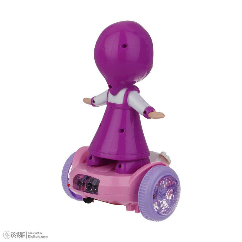 اسباب بازی مدل دختر اسکوترسوار کد 9505-7