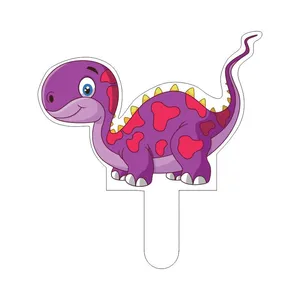 تاپر کیک طرح دایناسور کارتنی کد 61