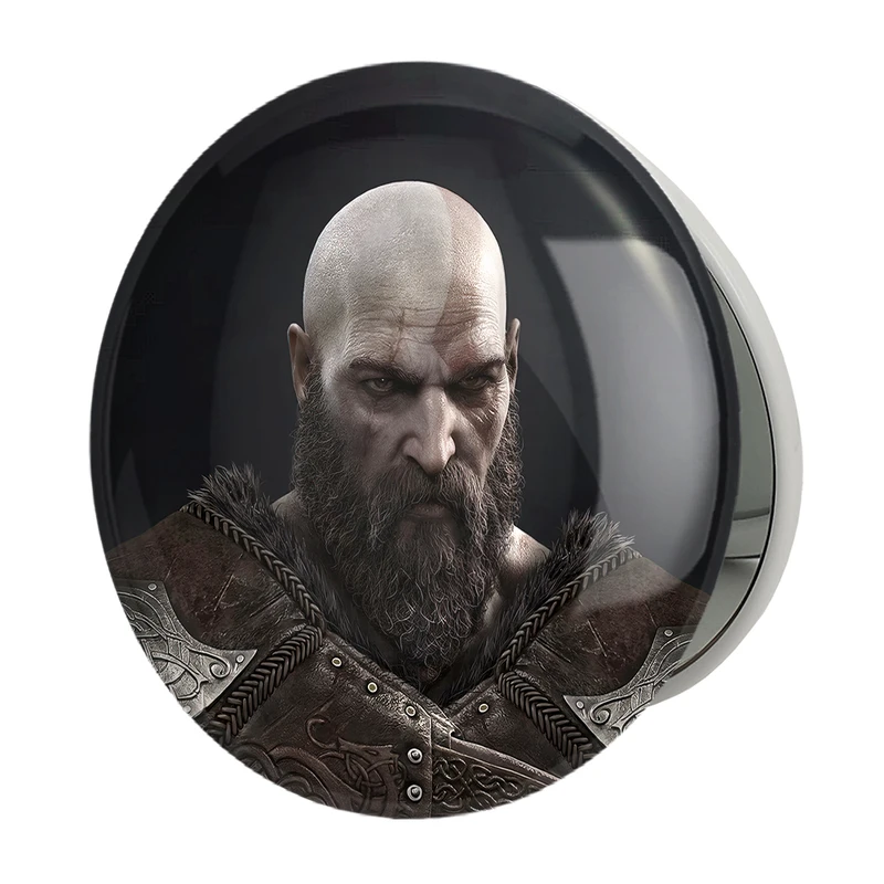 آینه جیبی خندالو طرح کریتوس  گاد آف وار مدل تاشو کد 30455