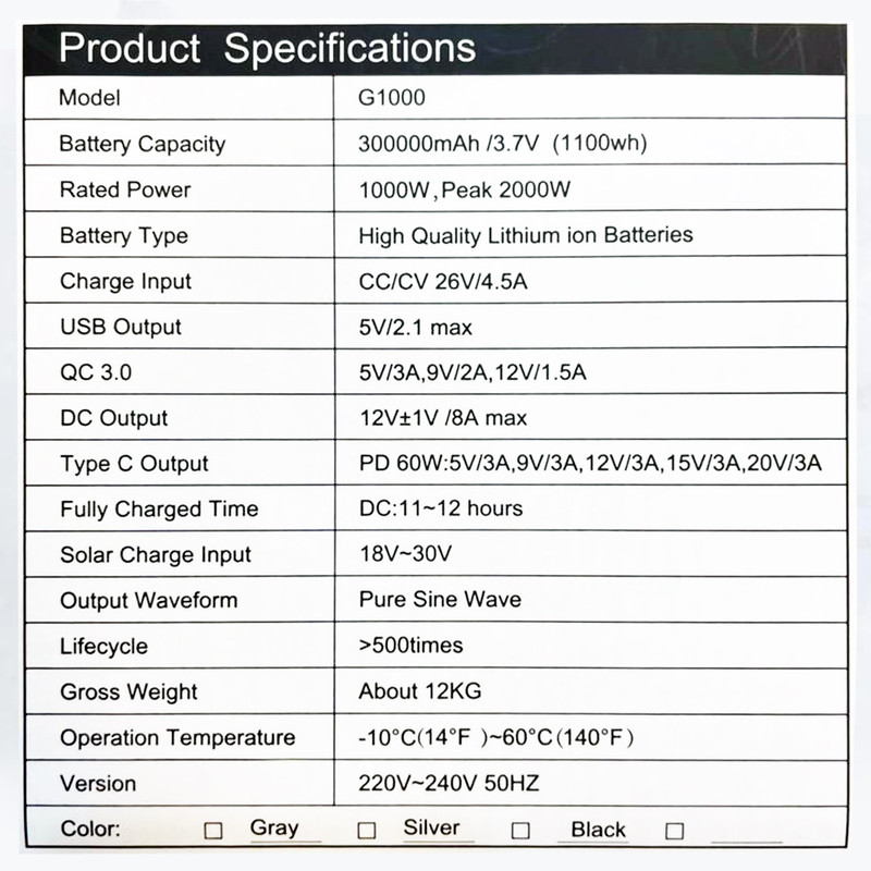 ژنراتور برقی خورشیدی مدل power supply کد 198 ظرفیت 300000 میلی آمپر