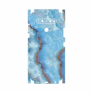 MAHOOT Blue-Ocean-Marble-FullSkin Cover Sticker for LG K61