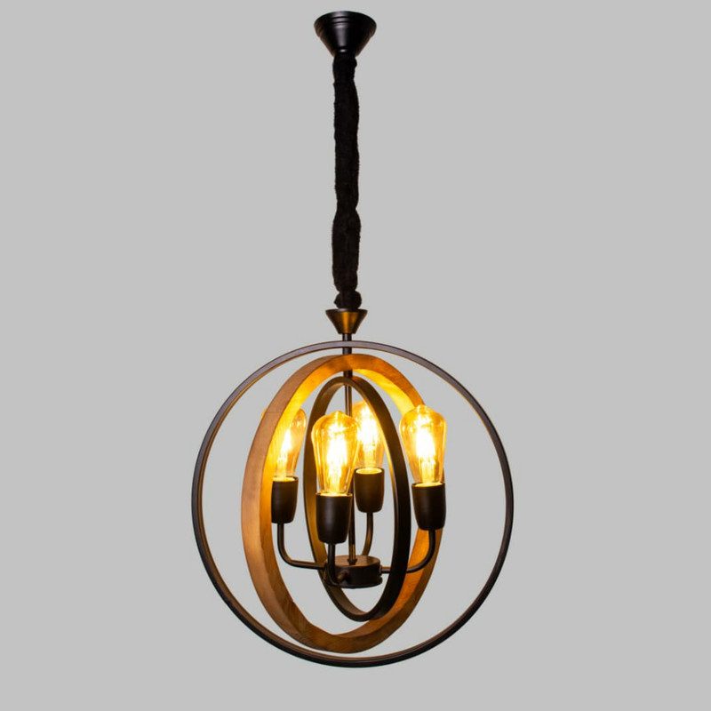 لوستر چهار شعله مدل GANJ3