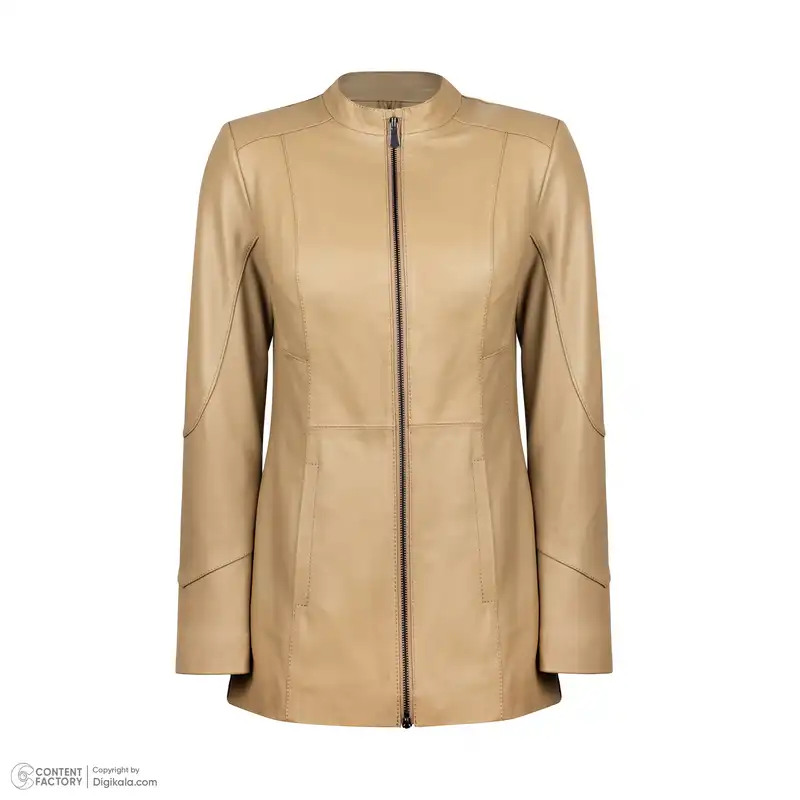 کت چرم زنانه چرم مشهد مدل B0461