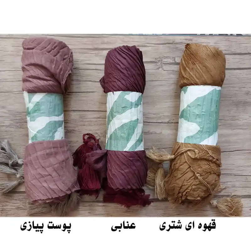 شال زنانه مدل پلیسه هنرمندی