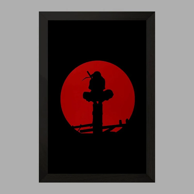 تابلو خندالو مدل  اوچیها ایتاچی انیمه ناروتو Naruto  کد 11243