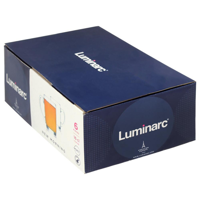 استکان لومینارک مدل NEWMORNING-16CL بسته 6 عددی استکان لومینارک مدل NEWMORNING-16CL بسته 6 عددی