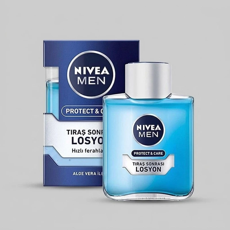 لوسیون افترشیو نیوآ مدل Protect & Care حجم 100 میلی لیتر