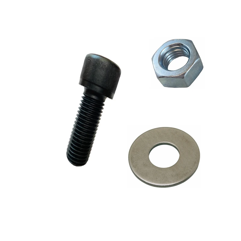 پیچ و مهره و واشر مدل M6-25 کد S2187 مجموعه ۶۰ عددی