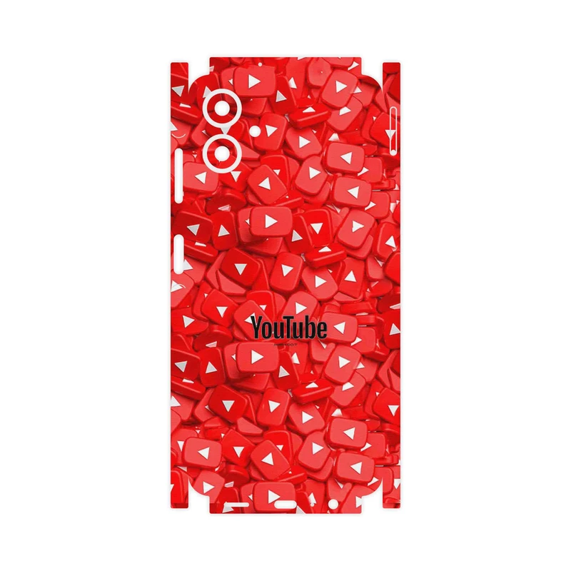 برچسب پوششی ماهوت مدل Youtube-FullSkin مناسب برای گوشی موبایل سامسونگ Galaxy A06