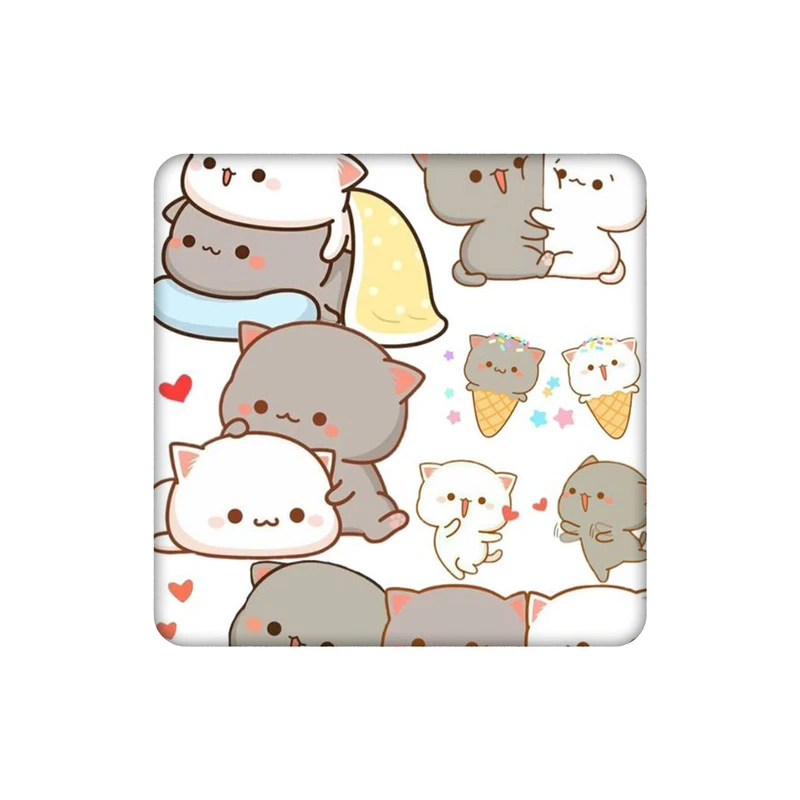 زیرلیوانی طرح گربه های پرو کد 5156346