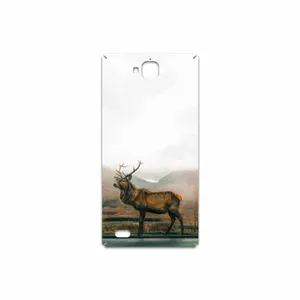 MAHOOT Horned Deer Cover Sticker for Honor 3C