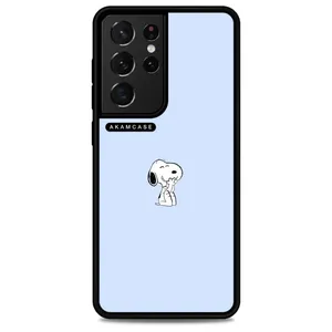 AKAM AMCWSGS21U-SNOOPY2 Cover For Samsung Galaxy S21 Ultra