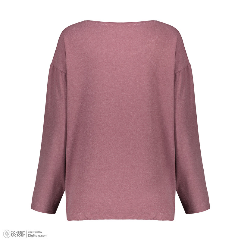 ست تی‌شرت آستین بلند و شلوار زنانه ناربن مدل 15211096 رنگ کالباسی