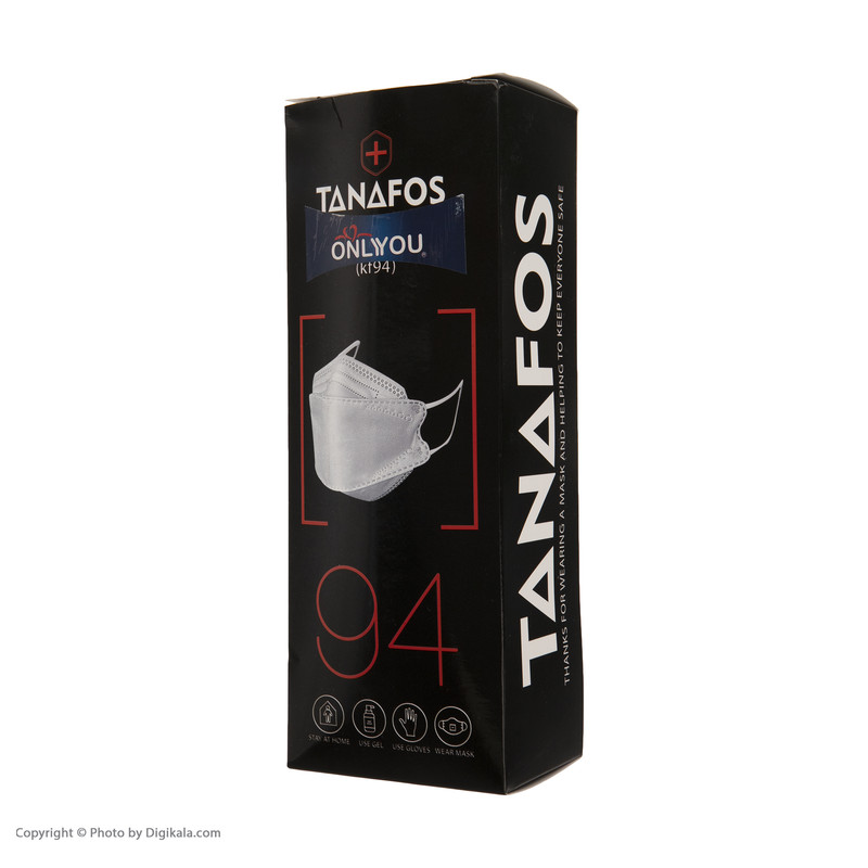 ماسک تنفسی اونلی یو طرح سه بعدی مدل تنفس کد Grn 610 بسته 25 عددی