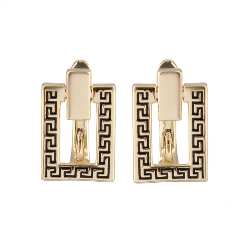 گوشواره زنانه بازرگانی میلادی کد GZN_324