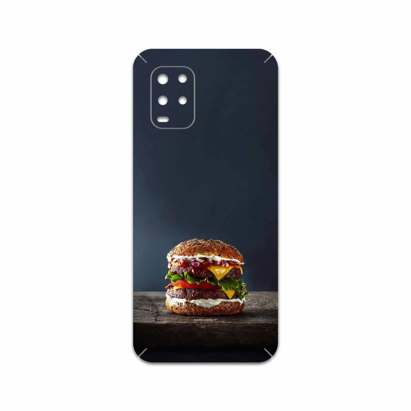 برچسب پوششی ماهوت مدل Hamburger مناسب برای گوشی موبایل شیائومی Mi 10 Lite 5G