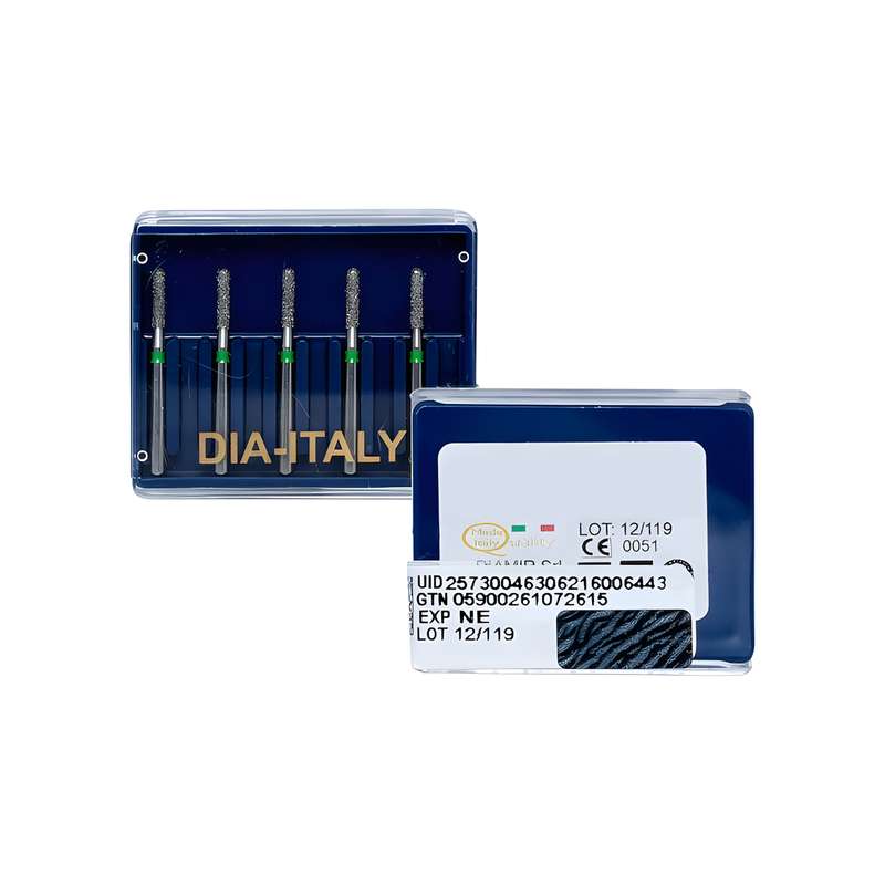 فرز الماسی دیا ایتالیا مدل استوانه ای ته گرد توربین M 140 بسته 5 عددی فرز الماسی دیا ایتالیا مدل استوانه ای ته گرد توربین M 140 بسته 5 عددی