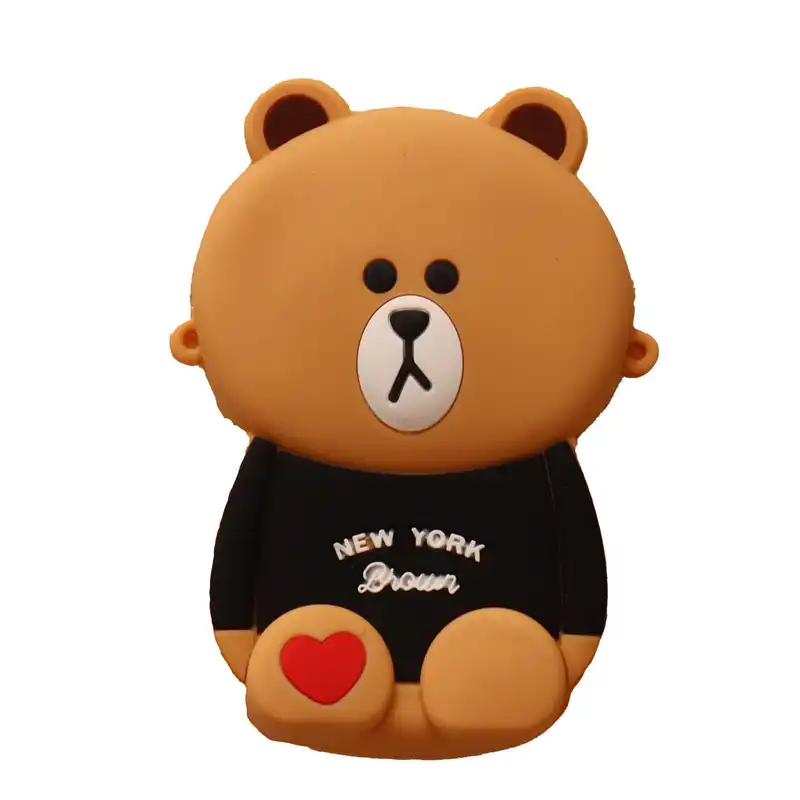 کیف رودوشی بچگانه مدل سیلیکونی تدی روشن 01