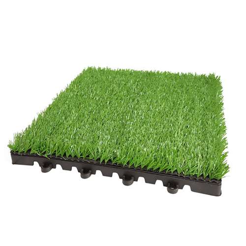 کفپوش مدل تایل چمن مصنوعی نسترن سایز 30x30 سانتی متر