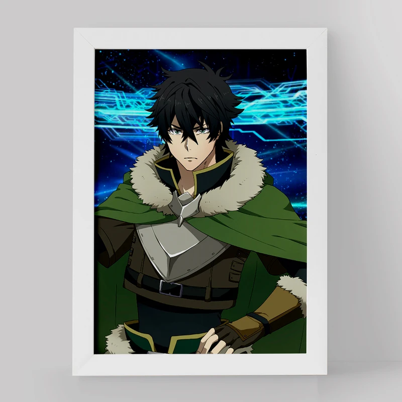 تابلو خندالو مدل نائوفومی انیمه ظهور قهرمان سپر کد 15955