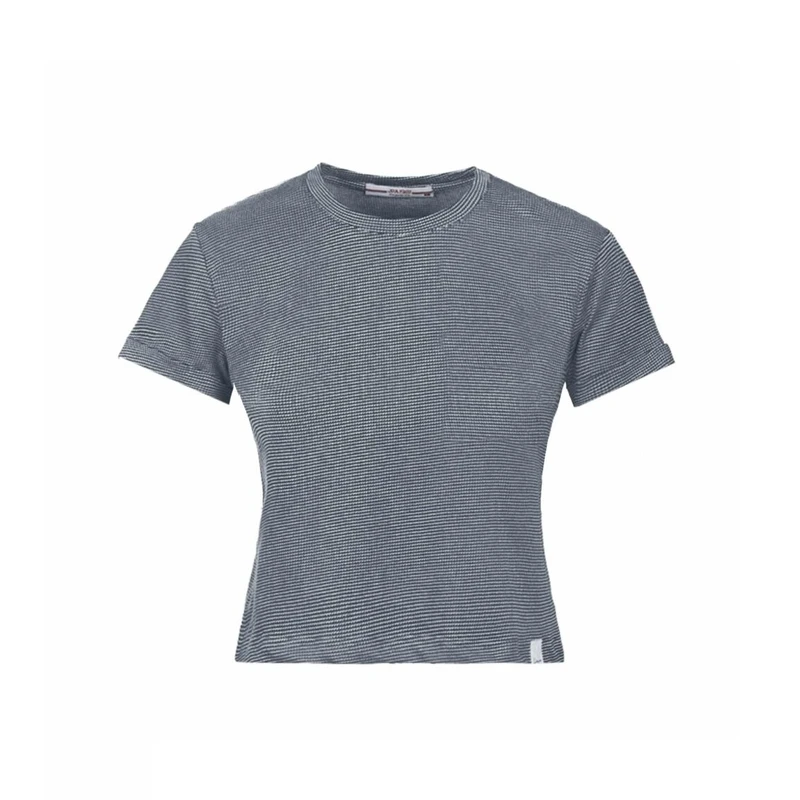 کراپ‌ تی‌شرت آستین کوتاه زنانه مدل SB-SS-3241