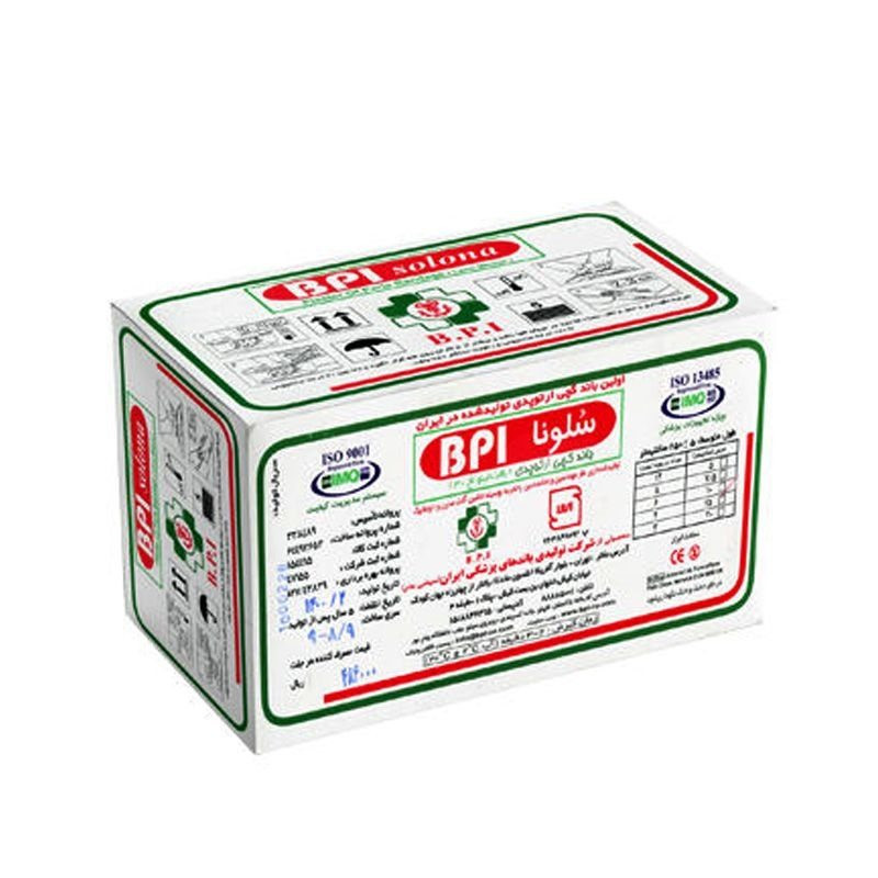 باند پانسمان بی پی آی  مدل گچی کد solona بسته 3 عددی