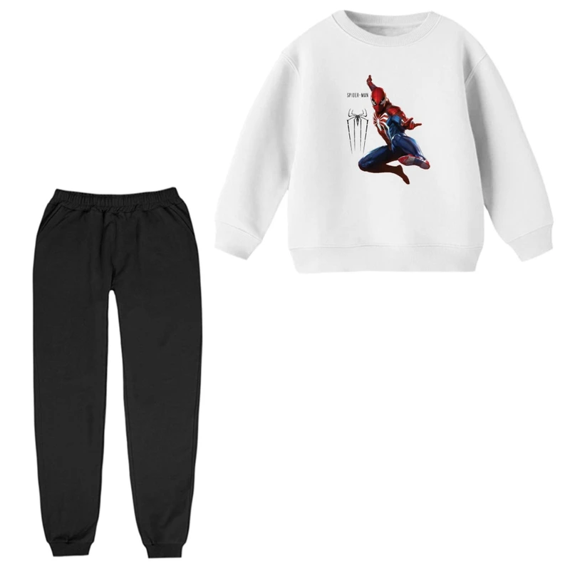 ست سویشرت و شلوار راحتی بچگانه مدل مرد عنکبوتی کد ۲۵  