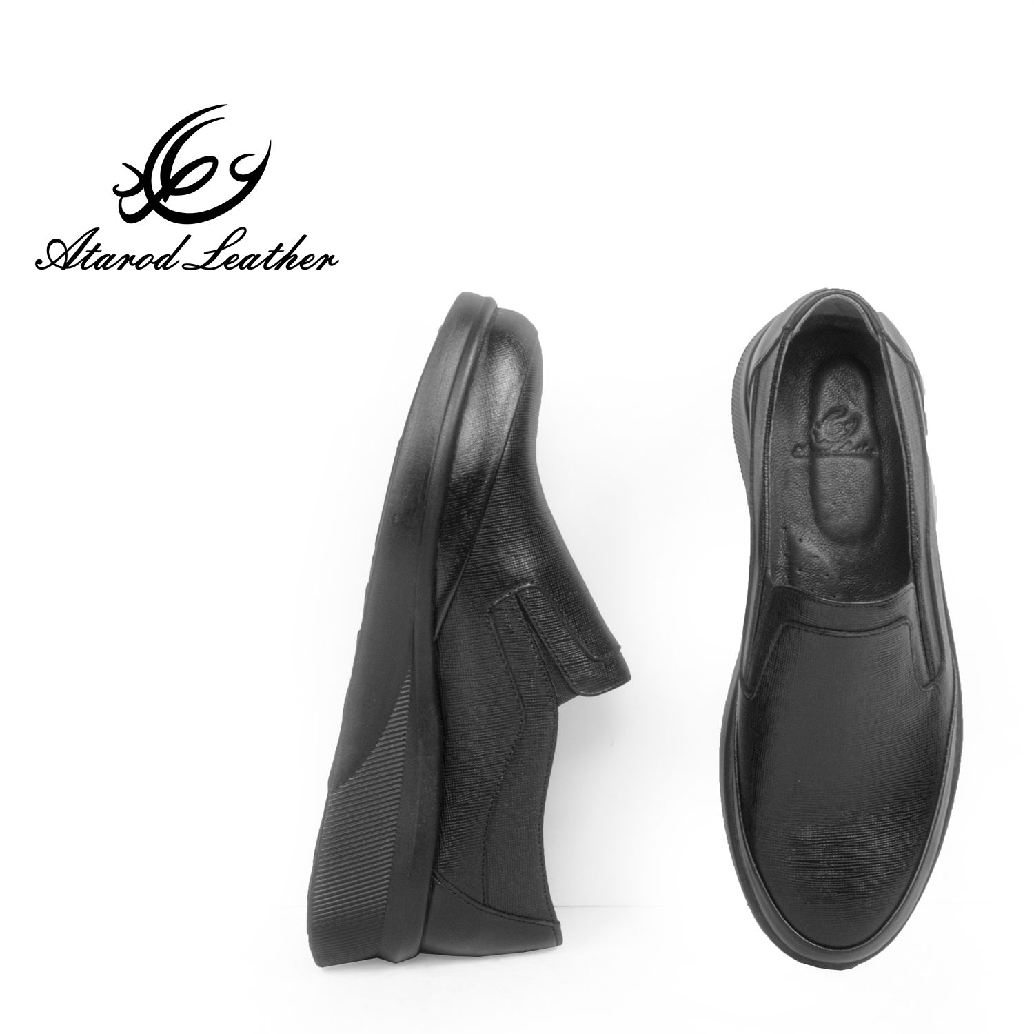 کفش روزمره زنانه چرم عطارد مدل چرم طبیعی کد SH268 -  - 4