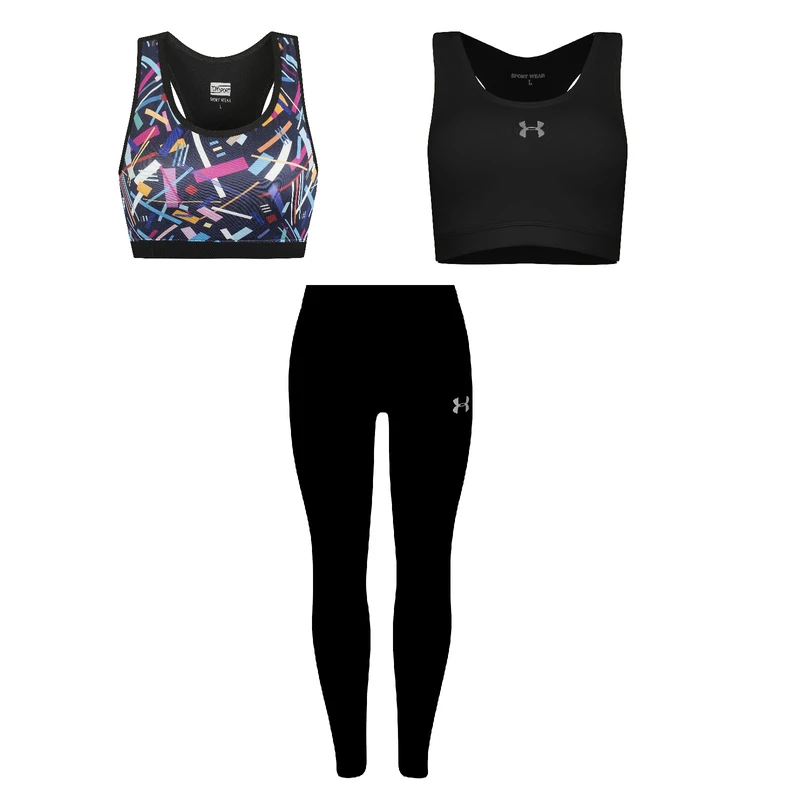 ست سه تکه لباس ورزشی زنانه مدل 1902-1801-4101