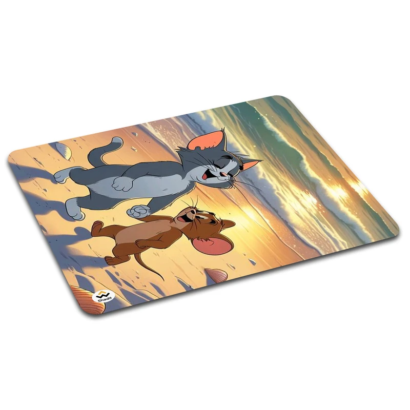 ماوس پد شادیت مدل تام و جری کد03 سایز 19*24 سانتی متر