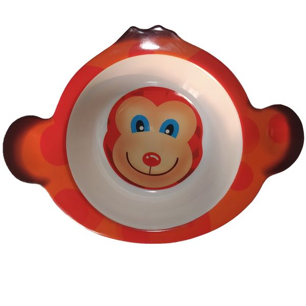 ظرف غذای کودک مدل happy monkey