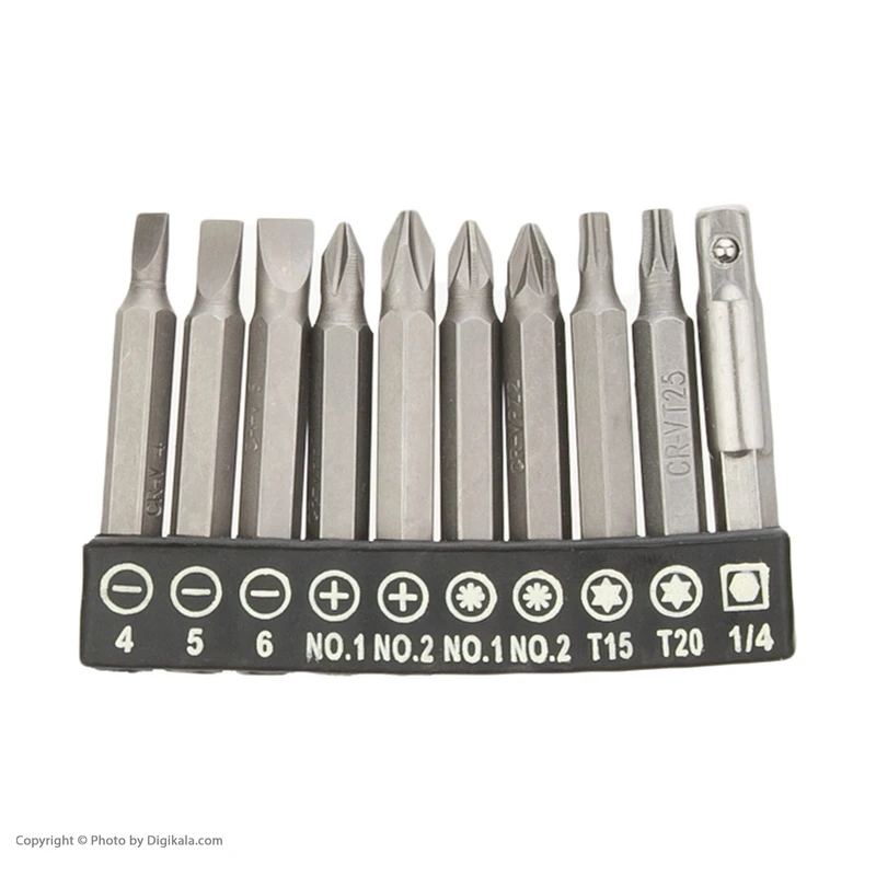 عکس شماره 3 : پیچ گوشتی شارژی جاب مدل jb-3324 مجموعه 172 عددی