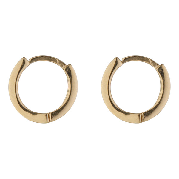 گوشواره طلا 18 عیار دخترانه طلای مستجابی مدل 15108