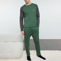 ست تی شرت آستین بلند و شلوار راحتی مردانه ترندیول مدل 835458836