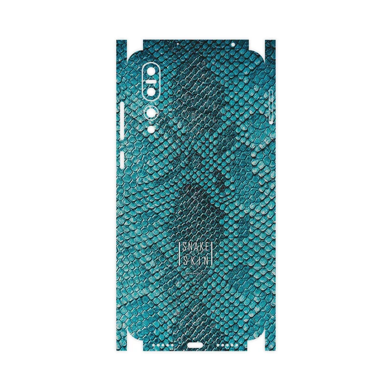 برچسب پوششی ماهوت مدل Blue Snake Skin-FullSkin مناسب برای گوشی موبایل هوآوی P20 Pro