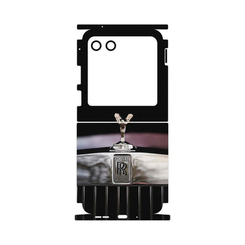 برچسب پوششی ماهوت مدل Rolls_Royce_Motor-FullSkin مناسب برای گوشی موبایل موتورولا Razr 40 Ultra