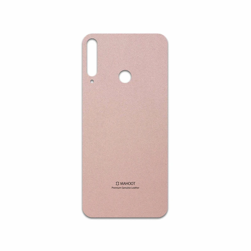 برچسب پوششی ماهوت مدل Rose Gold Leather مناسب برای گوشی موبایل هوآوی Y7p