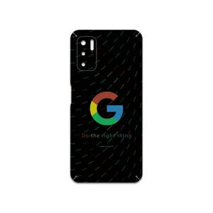 MAHOOT Google-Logo Cover Sticker for Xiaomi Redmi Note 10 5G