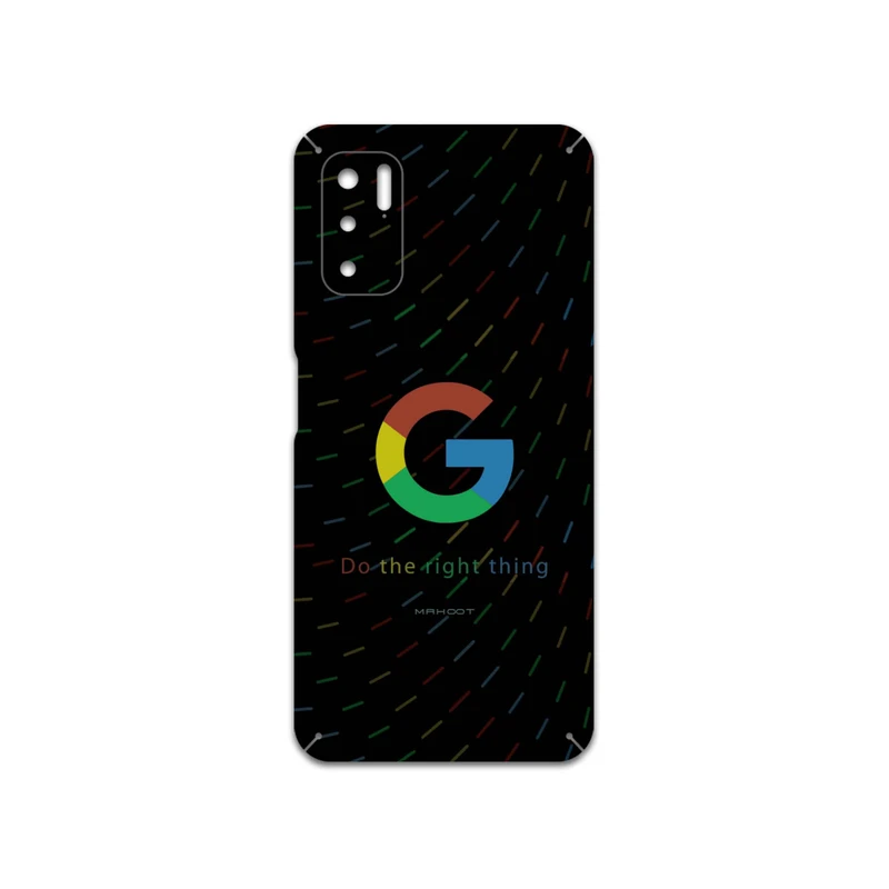 برچسب پوششی ماهوت مدل Google-Logo مناسب برای گوشی موبایل شیائومی Redmi Note 10 5G