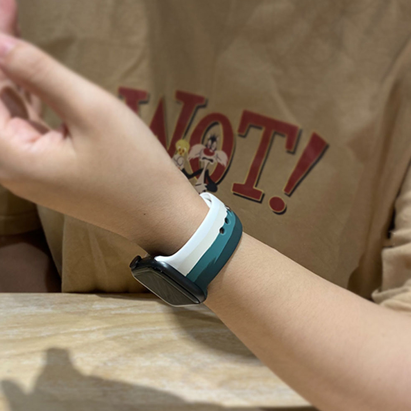 بند درمه مدل Rainbow مناسب برای اپل واچ 42/44/45 میلی متری