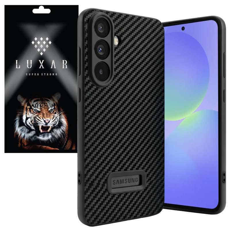 کاور لوکسار مدل A36 _Carbon Line مناسب برای گوشی موبایل سامسونگ Galaxy A36 / A36 5G