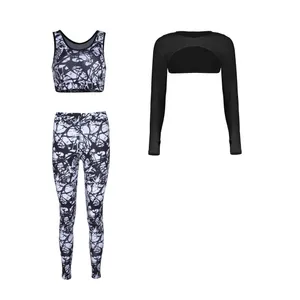 ست سه تکه لباس ورزشی زنانه مدل 190101-70