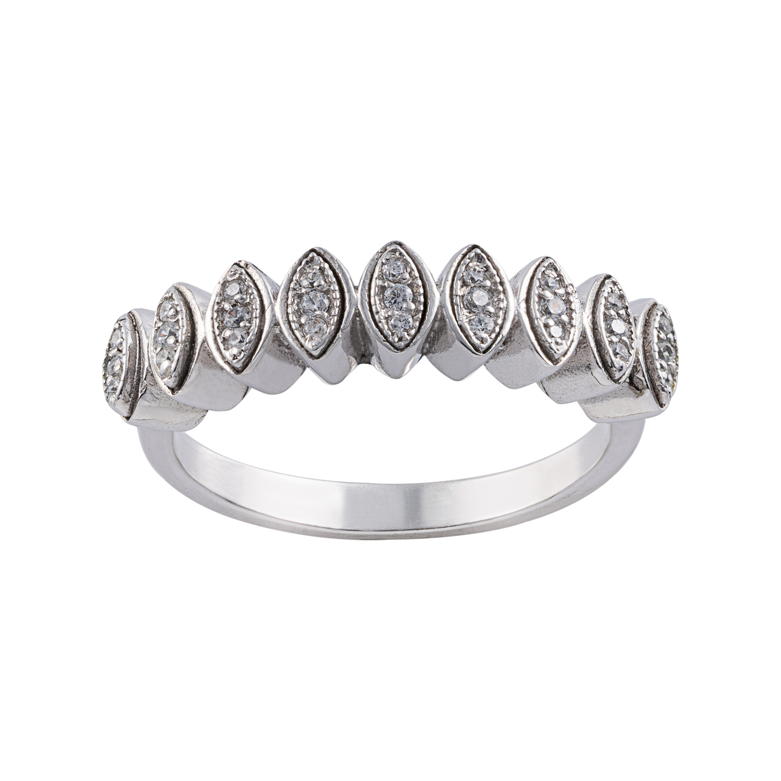 انگشتر نقره زنانه جواهری سون مدل 1872