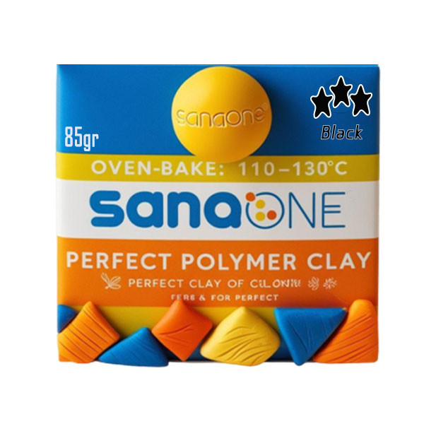 خمیر مجسمه سازی ساناوان مدل فرخشک کد OvenBake 80