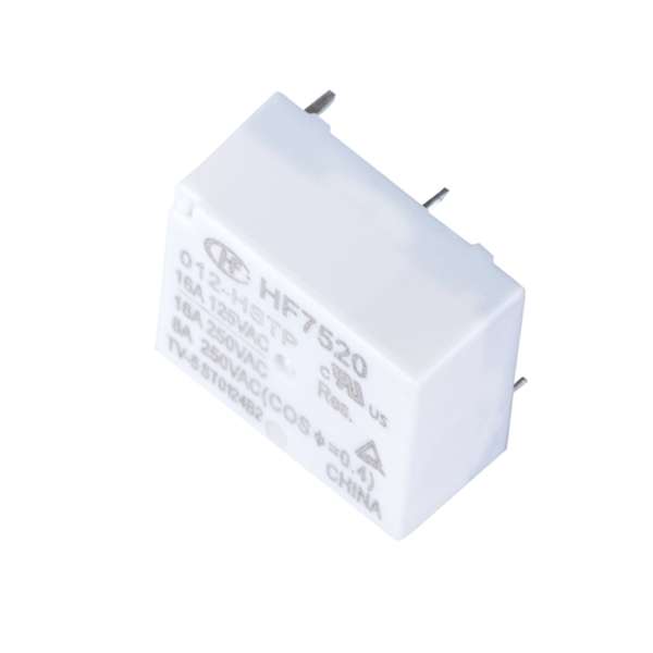 رله 4 پایه هونگفا کد HF7520/012 رله 4 پایه هونگفا کد HF7520/012